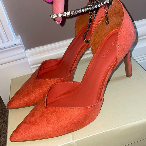 Suede heels 👠 - Picture 1 of 7